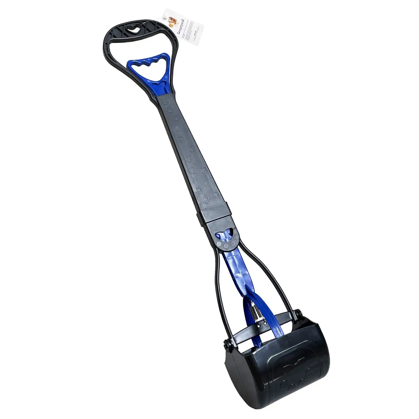 Dog Pooper Scooper With Teeth For Easy Grass And Gravel Pickup