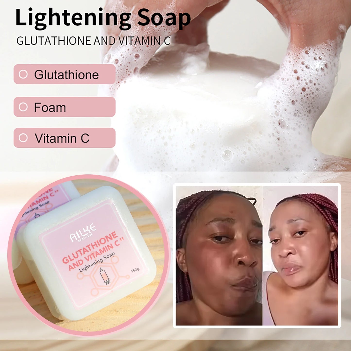 AILKE Whitening Facial Skin Care Lotion With Vitamin C