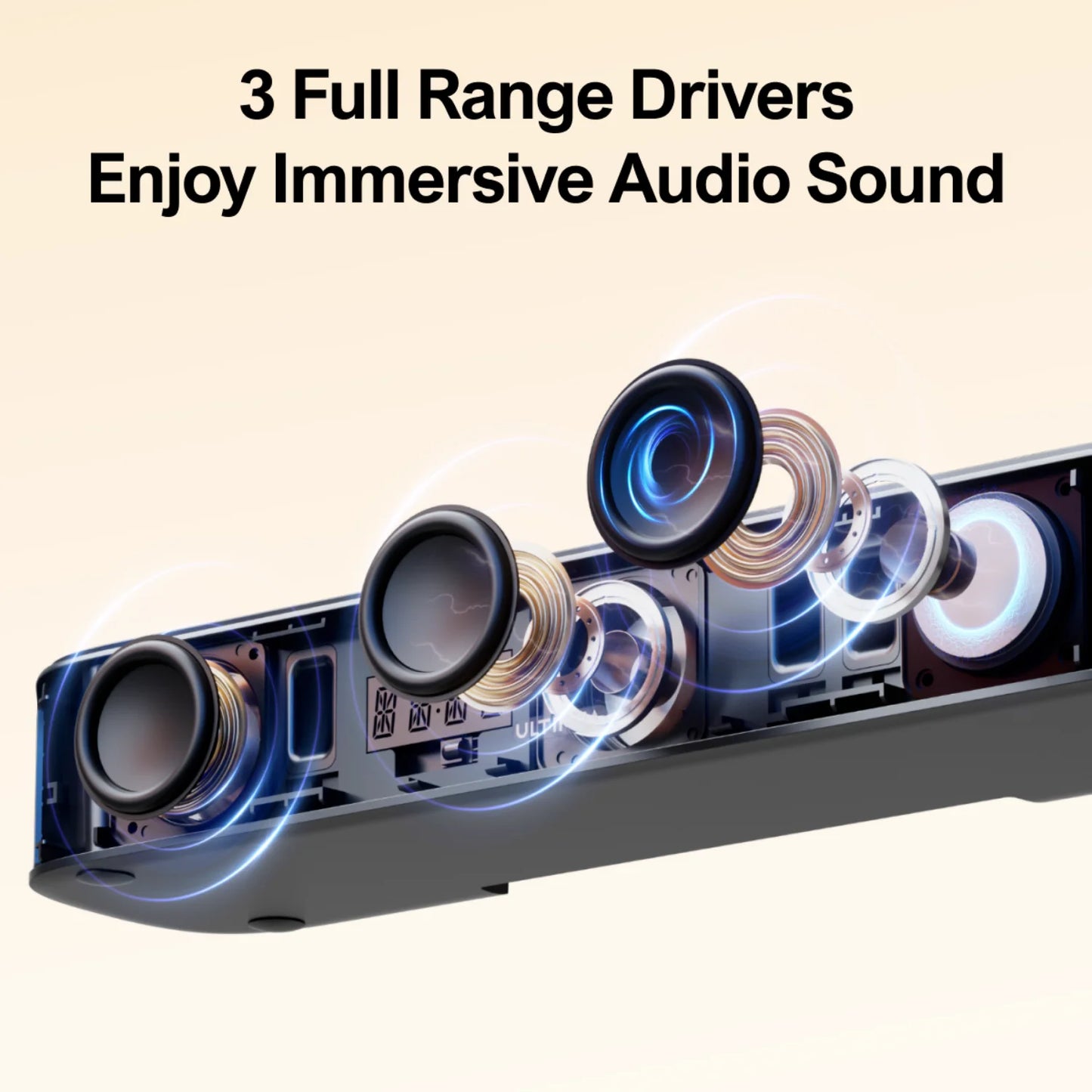 ULTIMEA 7 1 Sound Bar With App Controlled Virtual Surround