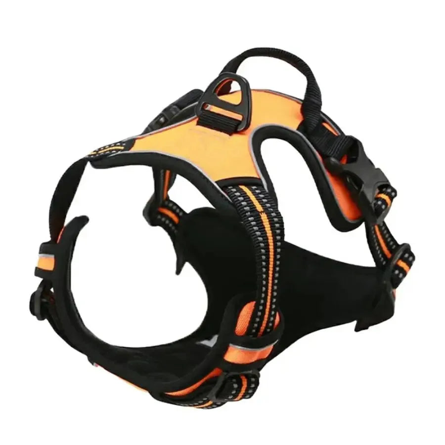 Dog Collars Harness Set Leather Puppy Accessories For All Breeds