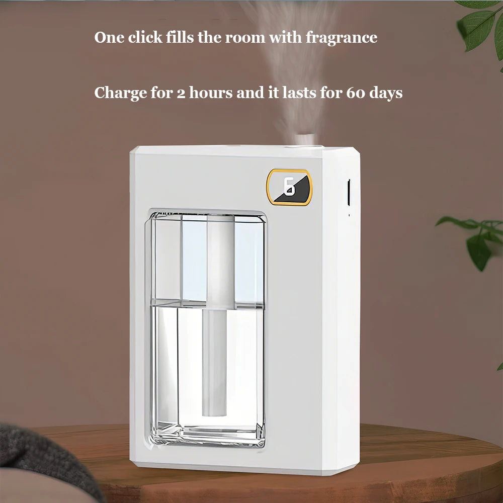 Aromatherapy Air Freshener With Adjustable Levels And Long Battery Life