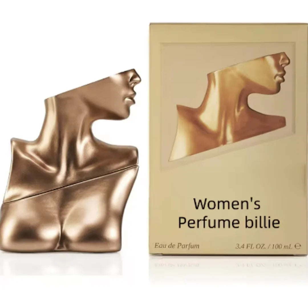 Billie Gold Sculpture Perfume For Women Elegant Valentines Gift