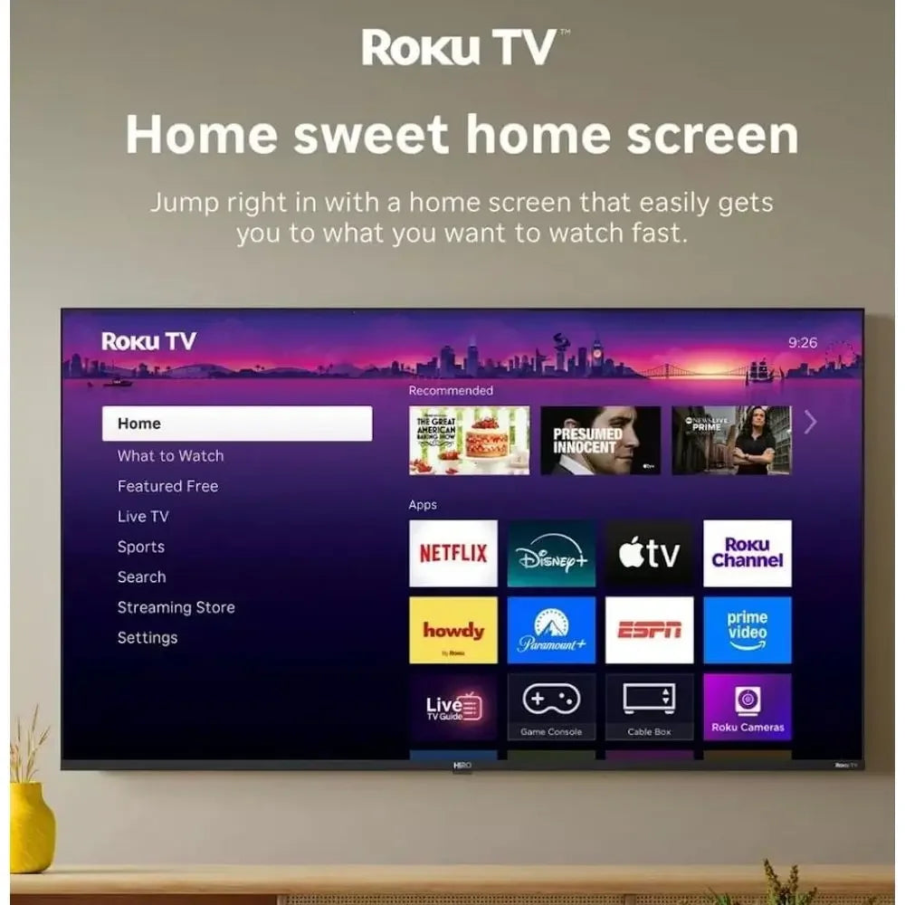 Hiro Full 1080pResolution Smart TV With DolbyAudio WiFi