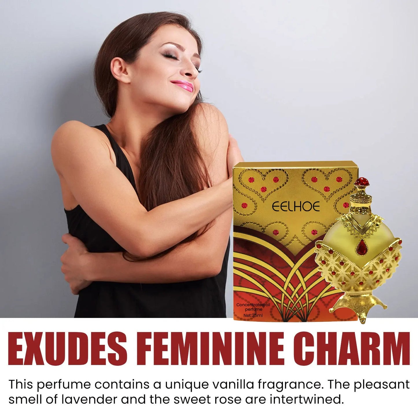 Eelhoe Floral Perfume Oil Long Lasting Fragrance for Women