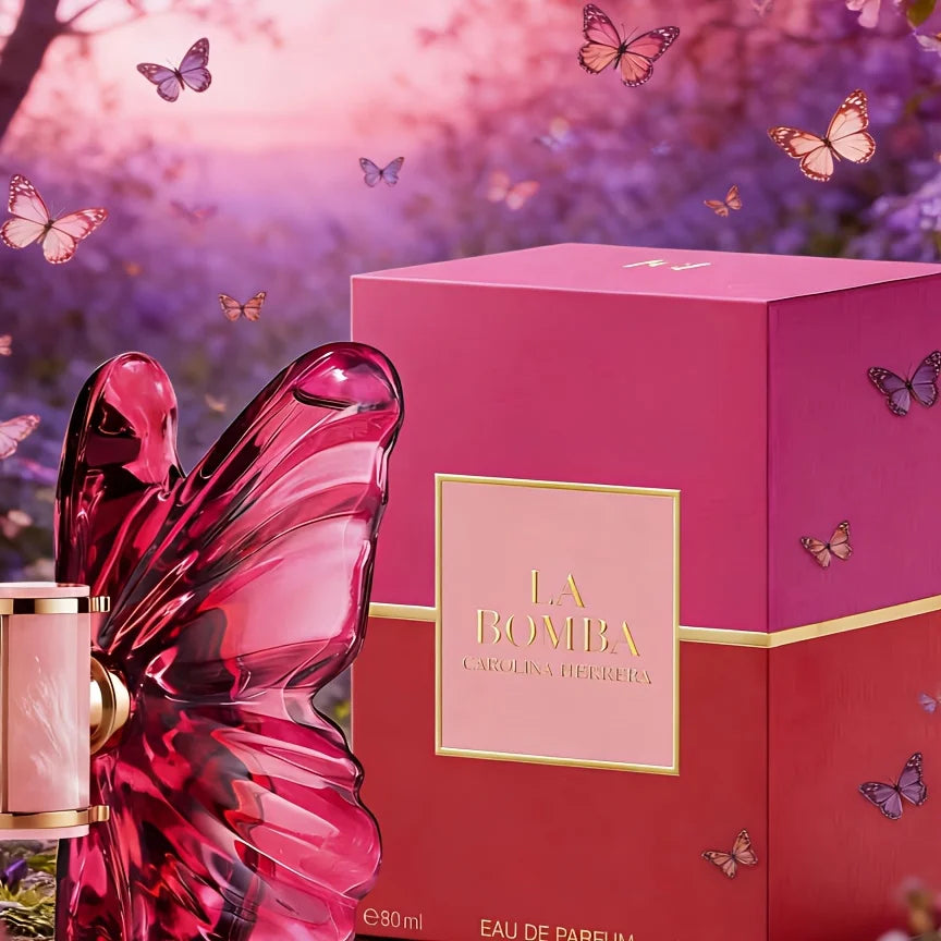La Bomba Women's perfume spray, 2.7oz80ml flower fragrance, fruit fragrance, amber tone, high class, elegant and unique, perfect choice for gifts