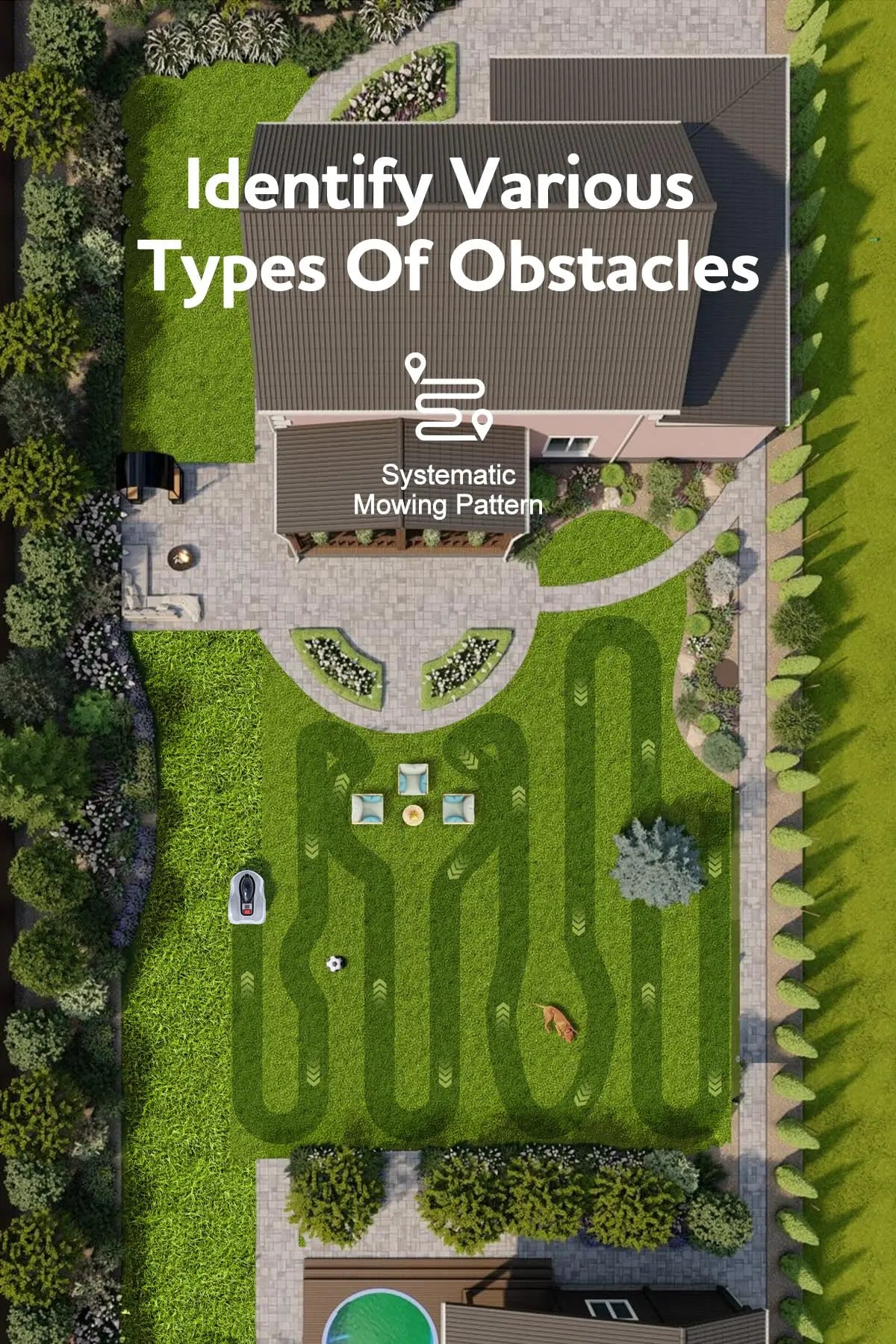 Novabot N1000 Robotic Lawn Mower With AI Mapping And App