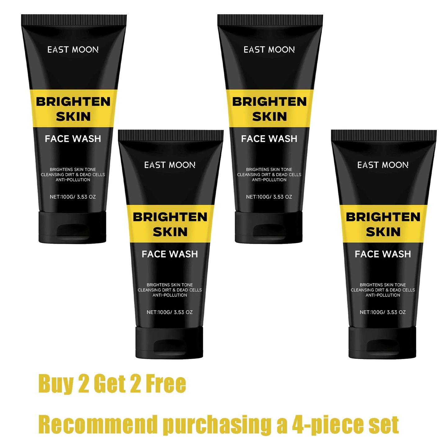 Men Facial Cleanser Rich Foam Moisturizing Gentle Oil Control