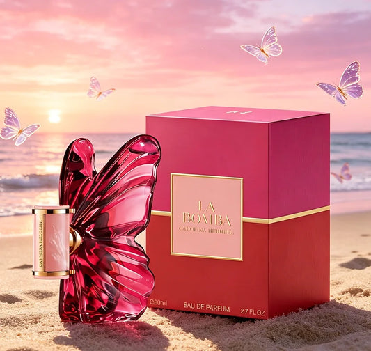 La Bomba Women's perfume spray, 2.7oz80ml flower fragrance, fruit fragrance, amber tone, high class, elegant and unique, perfect choice for gifts