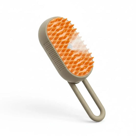 4-In-1 Cat Grooming Brush With Steam Cleaning And Massage