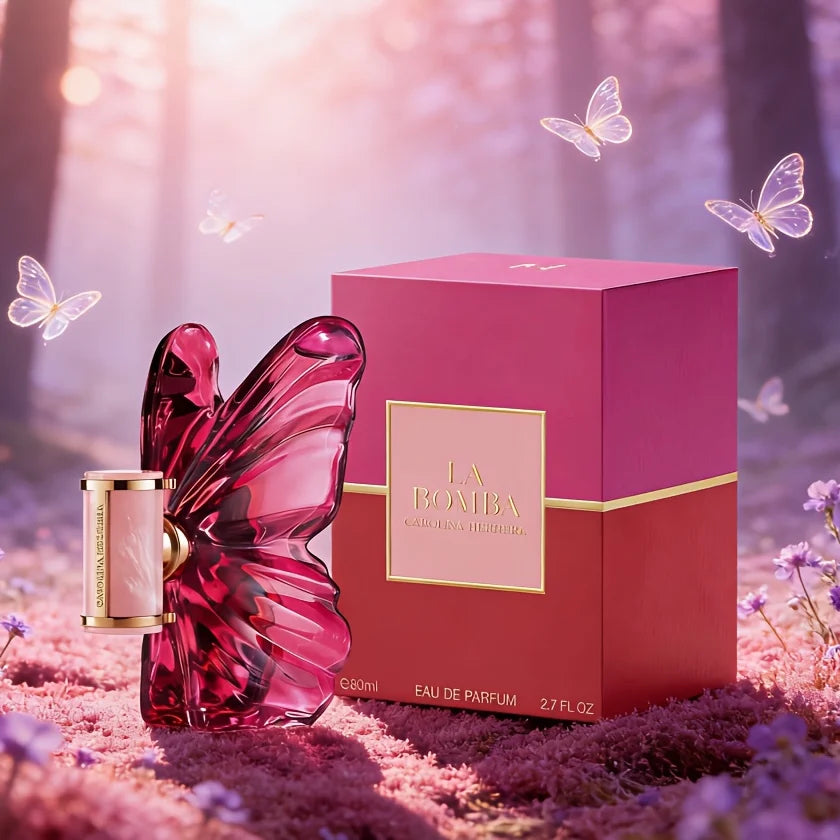 La Bomba Women's perfume spray, 2.7oz80ml flower fragrance, fruit fragrance, amber tone, high class, elegant and unique, perfect choice for gifts
