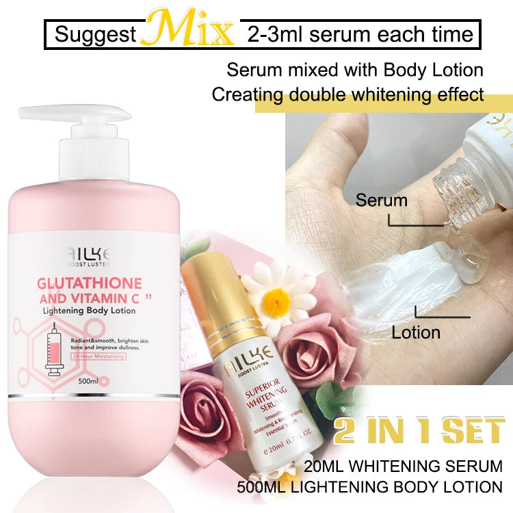 AILKE Whitening Facial Skin Care Lotion With Vitamin C