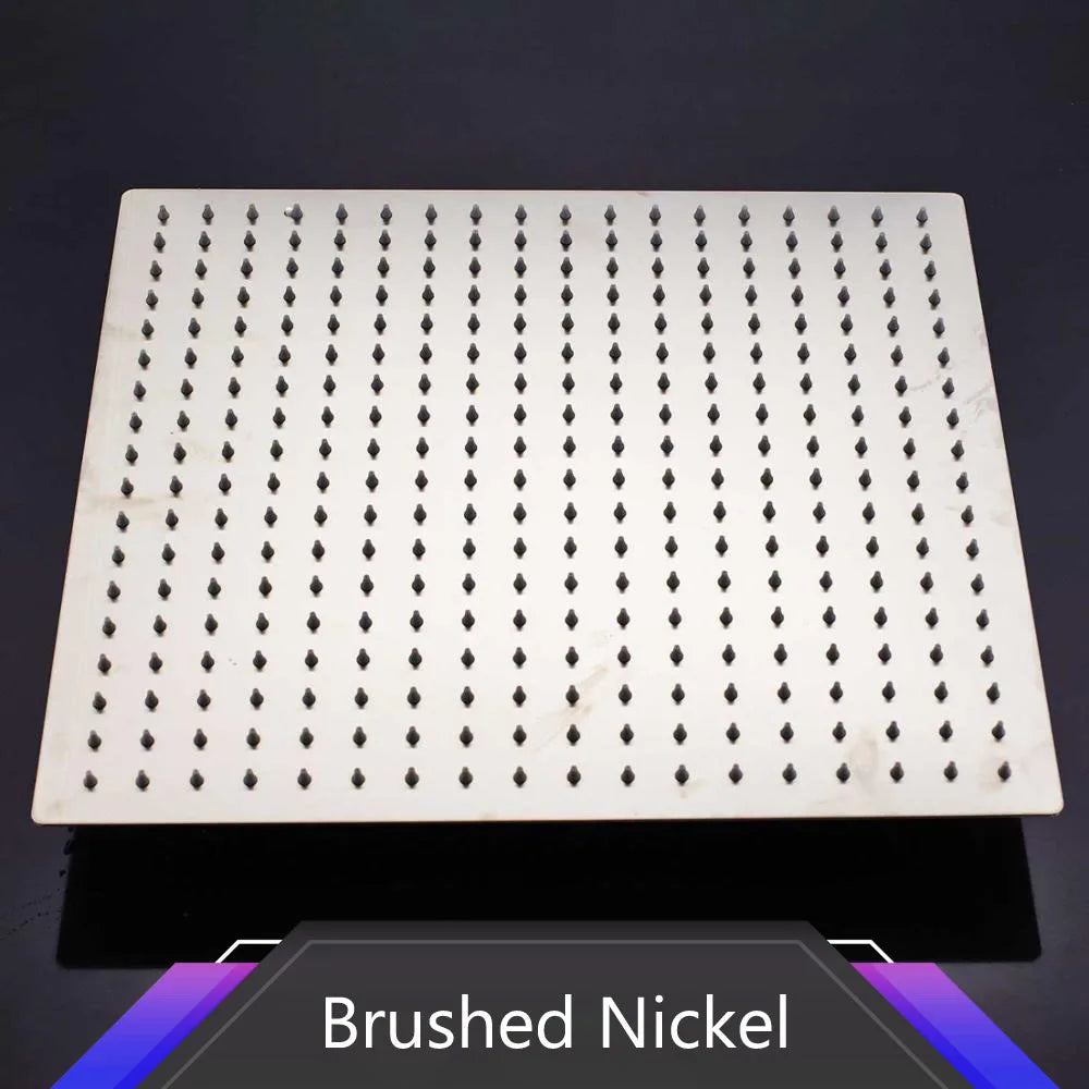 Rozin Stainless Steel Ultrathin Rainfall Shower Head