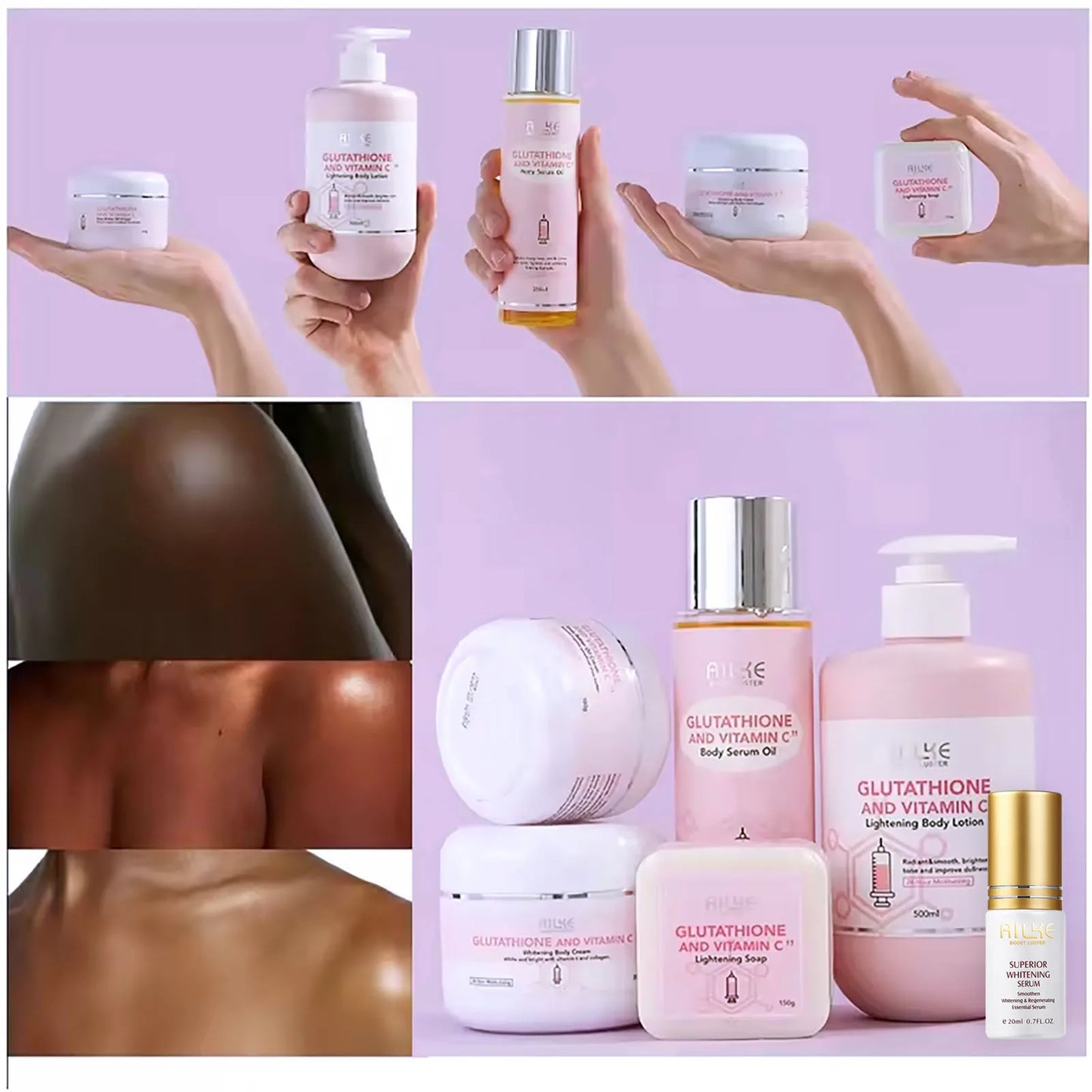 AILKE Lighten Remove Black Spots Facial Skin Care Lotion