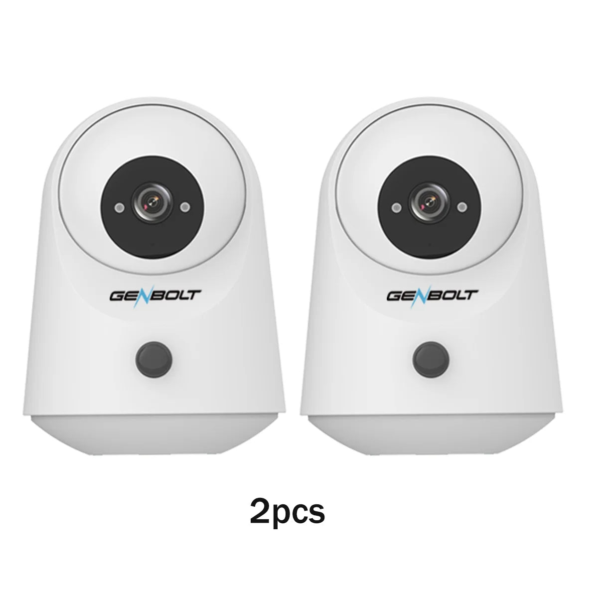 Genbolt 5000mAh Battery 2K Indoor Pan Tilt Security Camera PIR WiFi