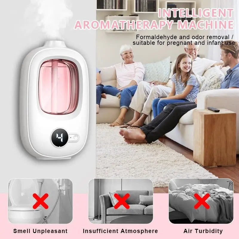 Automatic Aromatherapy Diffuser Humidifier for Toilet and Home