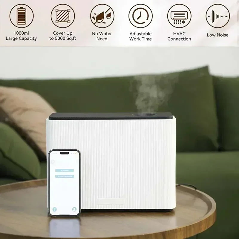 NAMSTE 1000ml Wireless Bluetooth Fragrance Diffuser For Home Hotel