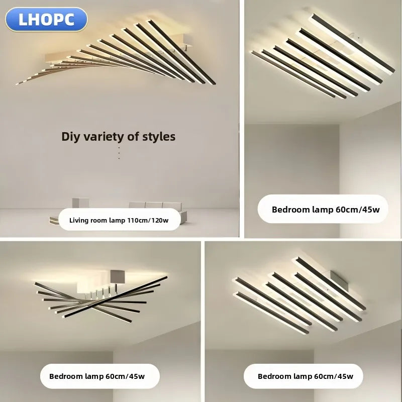 Nordic Designer Ceiling Lamp With LED And Remote Control
