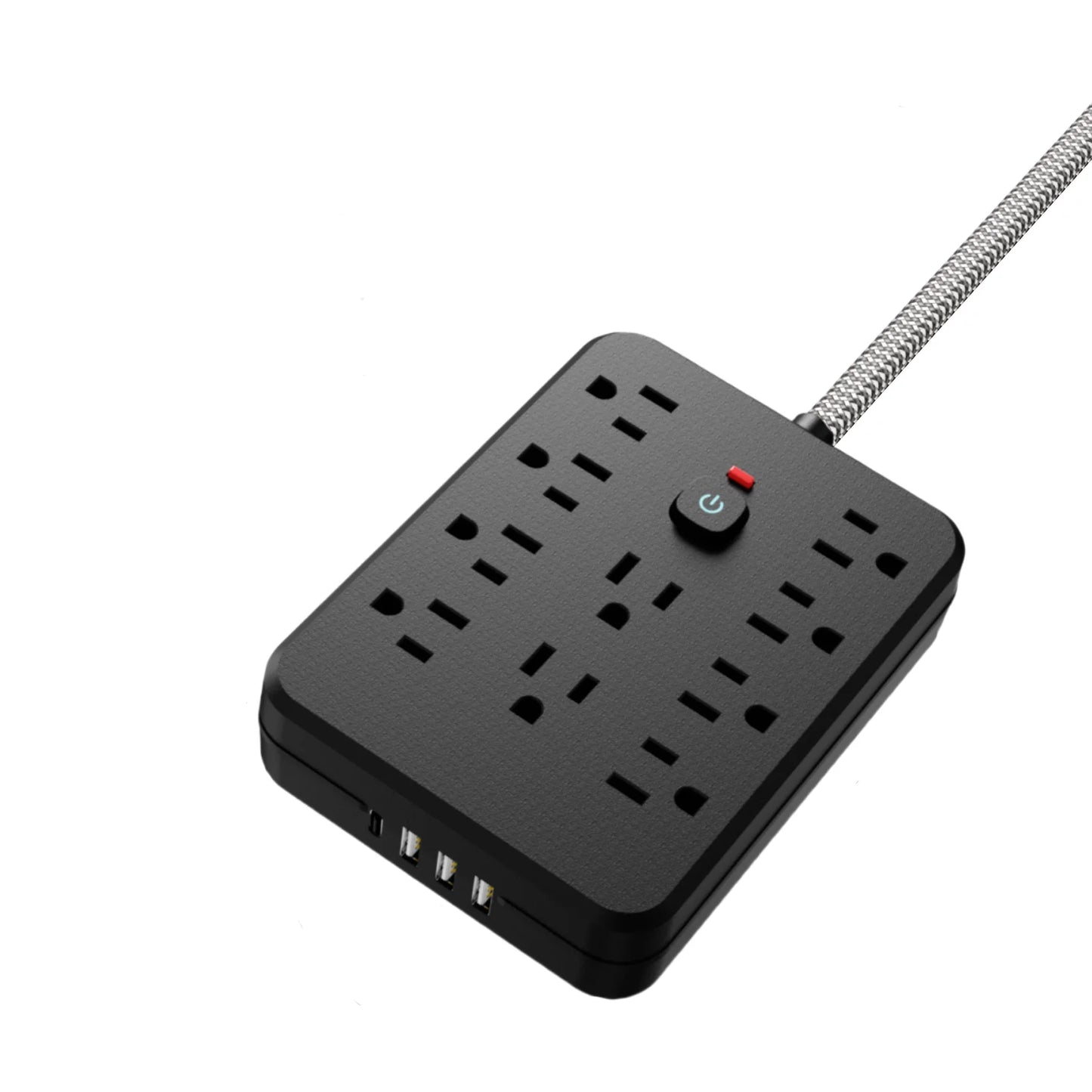 TRANSTON Power Strip Surge Protector With USB-C Ports