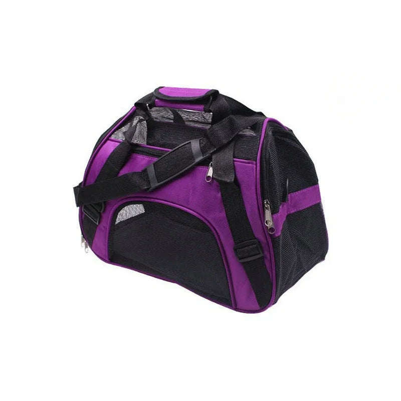 Breathable Mesh Pet Carrier for Small Dogs and Cats