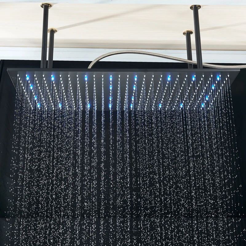 Shinesia LED Rainfall Shower System Ceiling Mounted