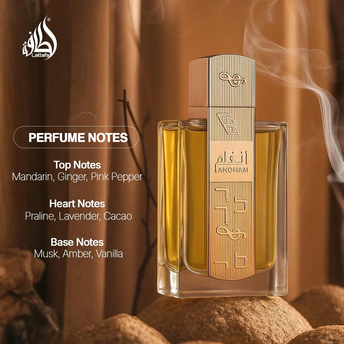 Lattafa Angham Unisex Eau De Parfum Long Lasting Fragrance