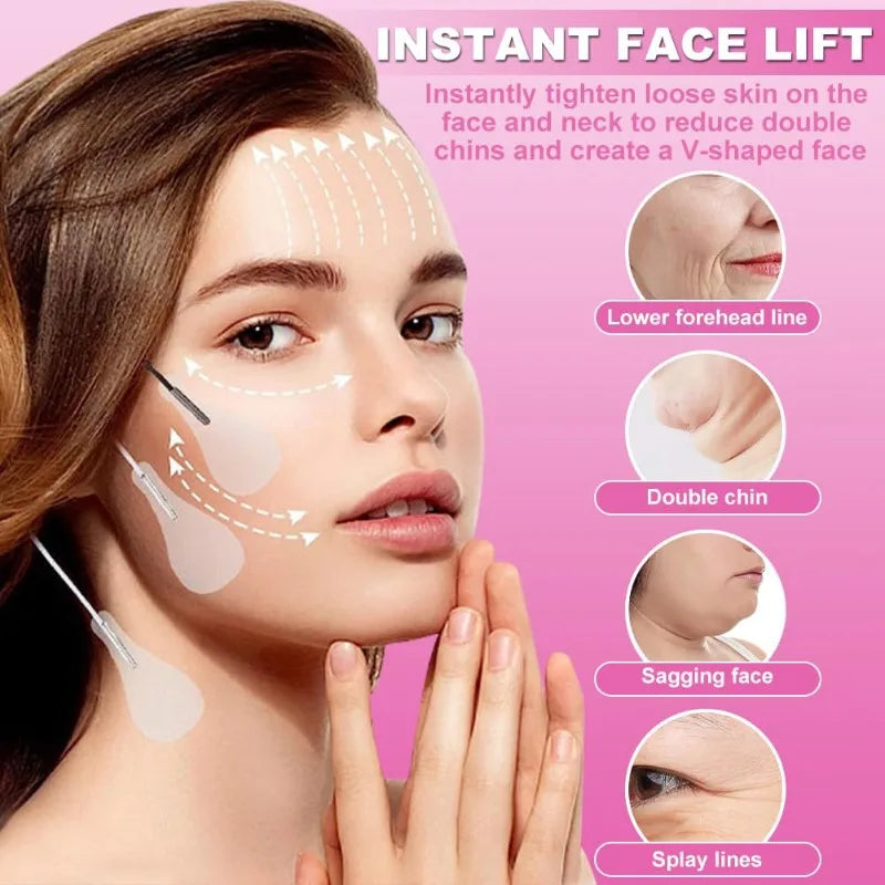 Invisible Facial Lifting Stickers For Chin And Jawline Patches