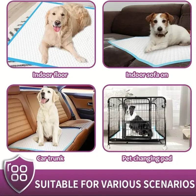 Premium Dog Pee Pads Ultra Absorbent Leak Proof Training Pads
