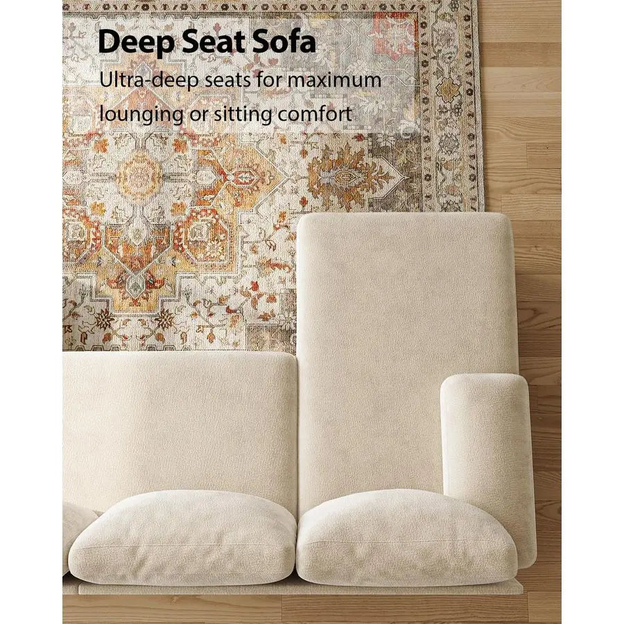 MBVM UShaped Sectional Sofa With Double Chaise For Living Room