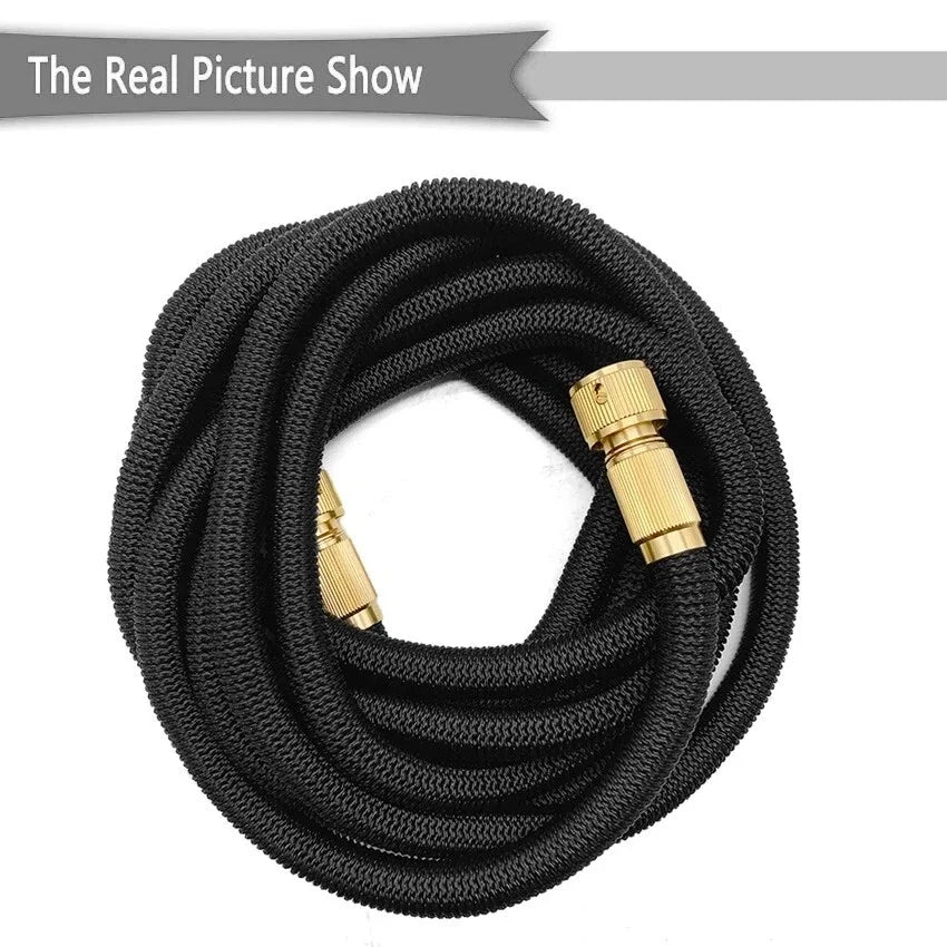 Stronger Deluxe Expandable Flexible Garden Hose Water Hose 25, 50, 75, 100FT