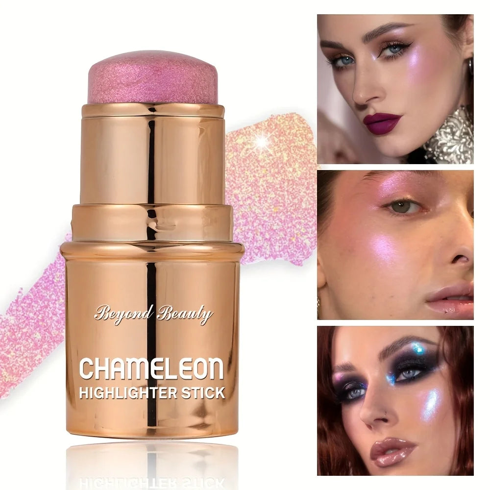 BEYONDBEAUTY Chameleon Holographic Glitter Highlighter Stick