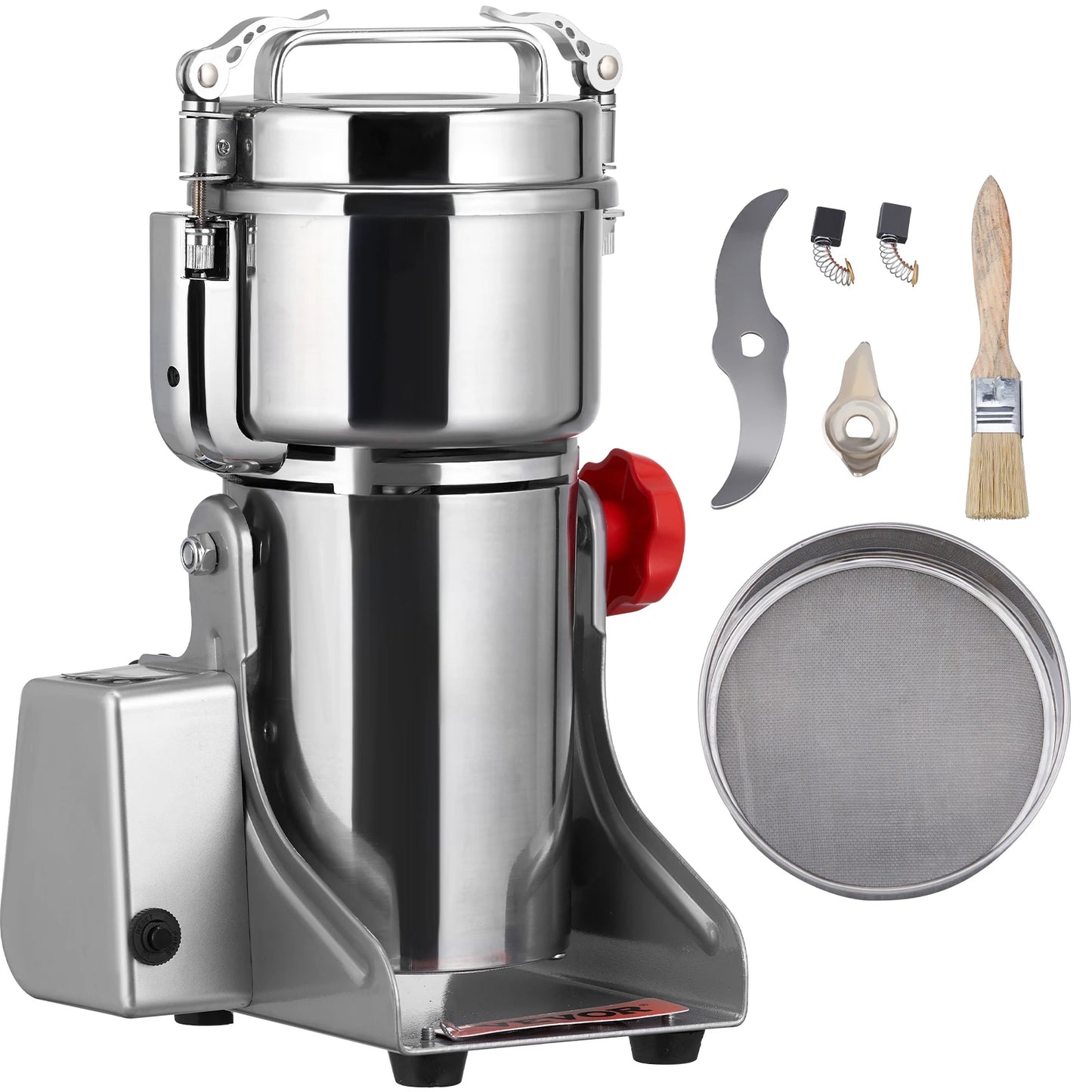 SucceBuy Electric Grain Mill Grinder 150-2500g For Dry Herbs Spices