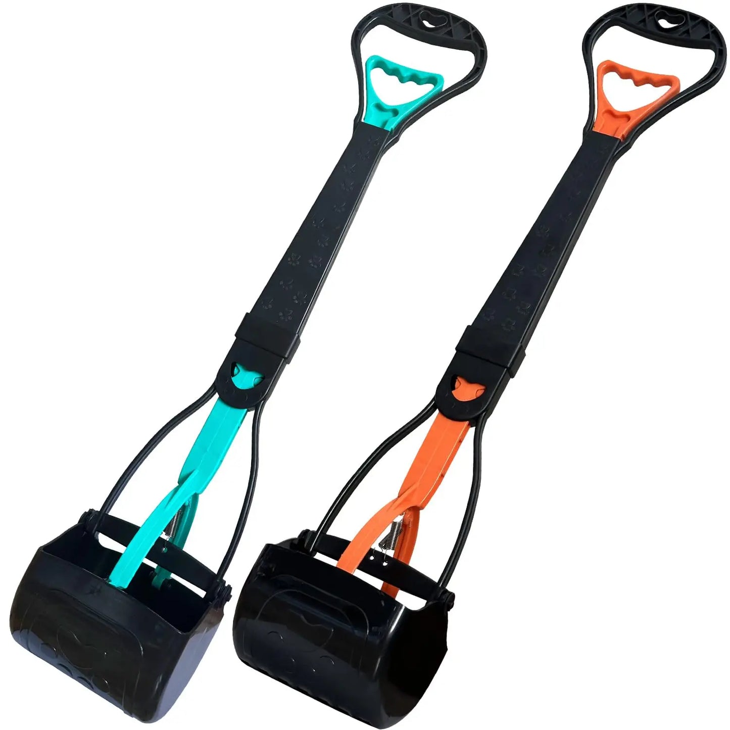 Dog Pooper Scooper With Teeth For Easy Grass And Gravel Pickup