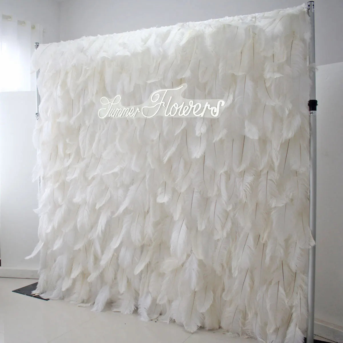 Gradient Rose Cloth Backdrop Curtain for Weddings and Events