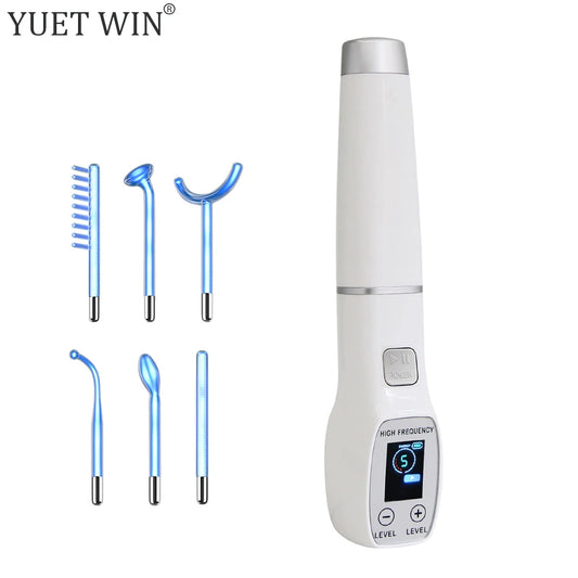 YUET WIN High Frequency Electrode Wand For Acne Spot Treatment