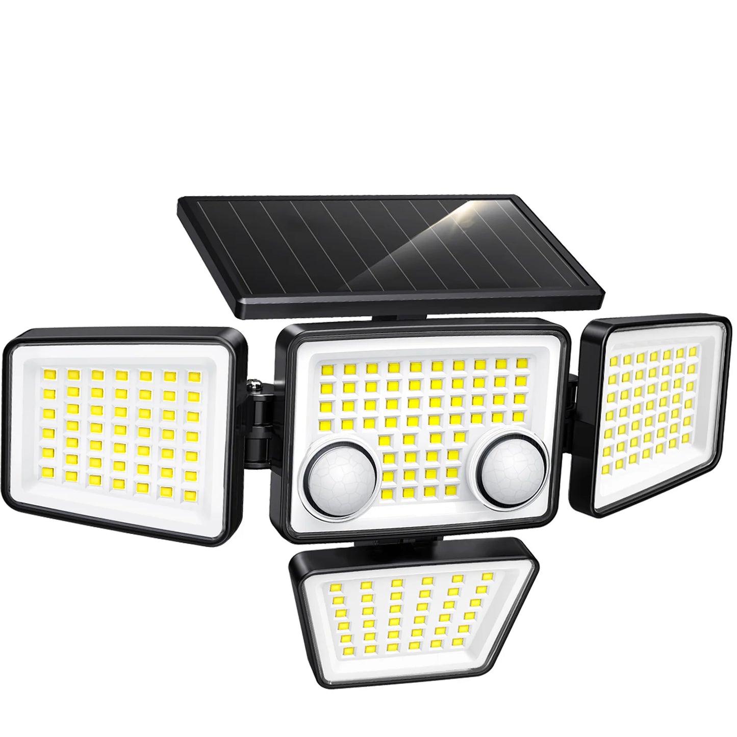 SZRSTH Solar Outdoor Lights 3000LM LED Motion Sensor Flood Security