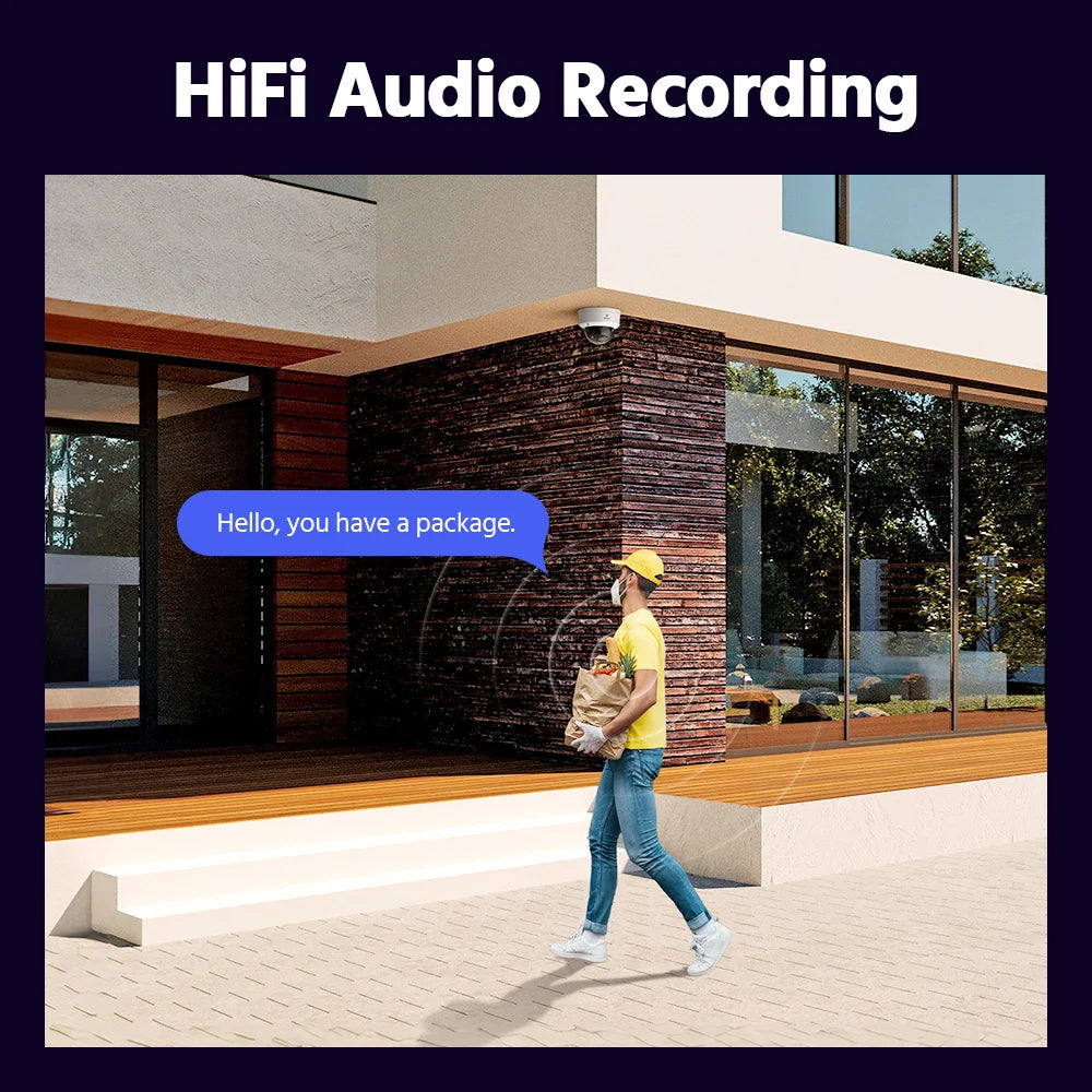 ANNKE 8MP 4K Dual Light Varifocal Dome IP Camera