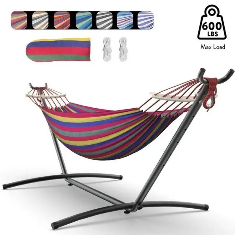 GYROOR Adjustable Stand Hammock With 600 Lb Capacity Storage Bag