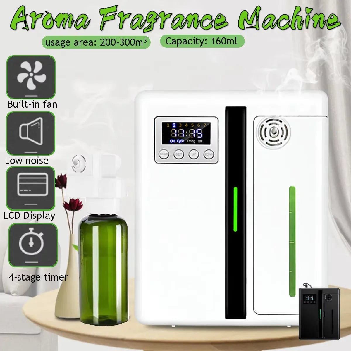 Namste Bluetooth Aroma Diffuser 300 Cubic Meter