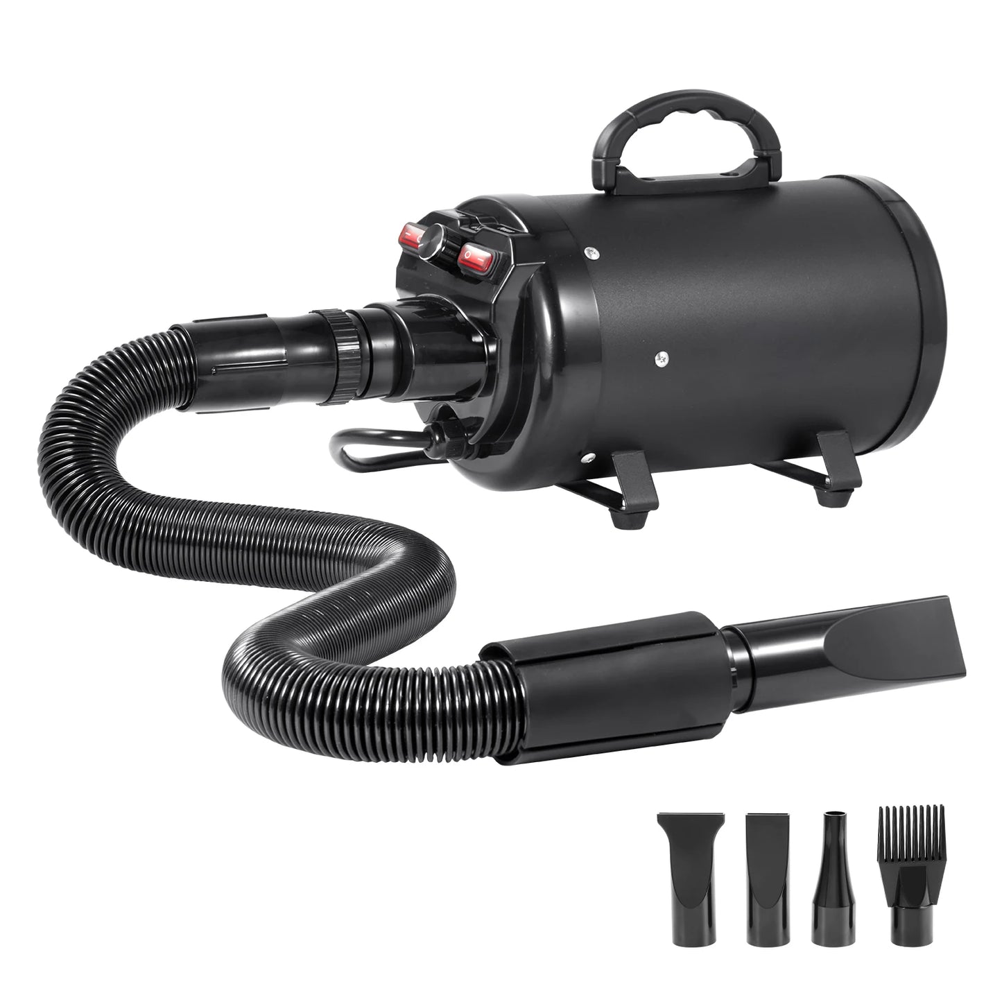 SucceBuy Dog Blow Dryer With Temperature Control And 4 Nozzles