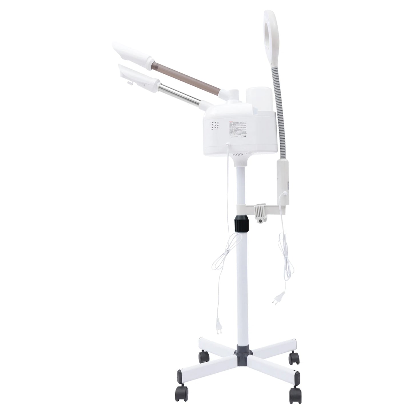 Bymaocar 3-in-1 Facial Steamer LED Magnifying Lamp