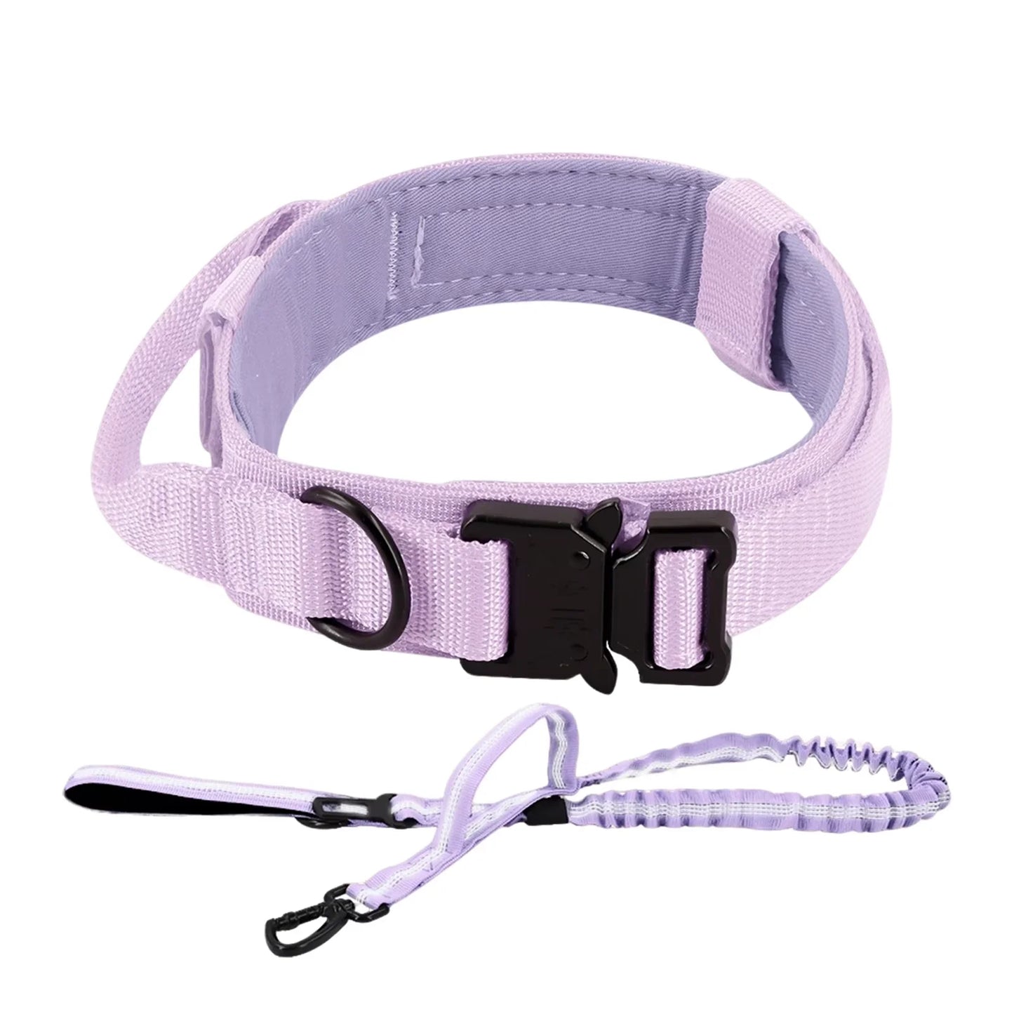 Dog Training Collar Adjustable Tactical Collar And Leash Set