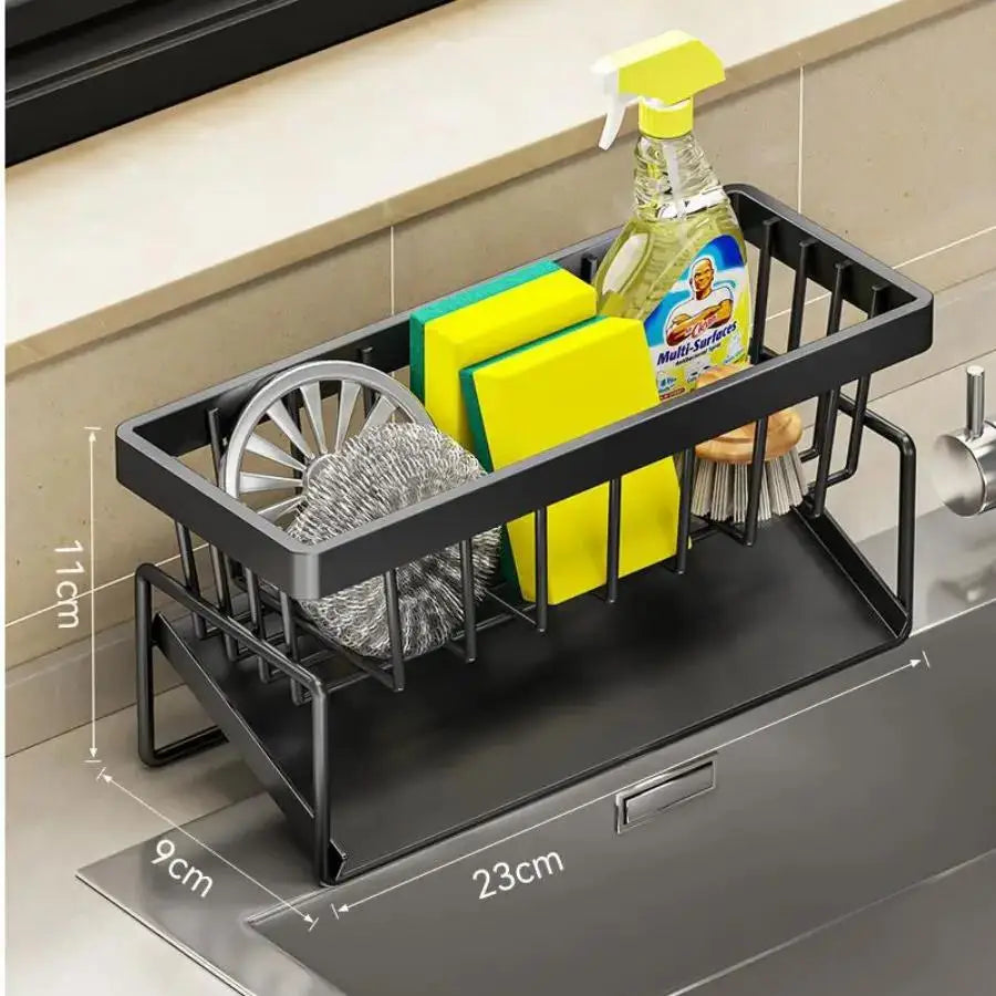 2-3 Layer Stainless Steel Kitchen Storage Rack for Dishes and Bowls - Used for Storing Cutlery, Plates and Bowls Kitchen Storage