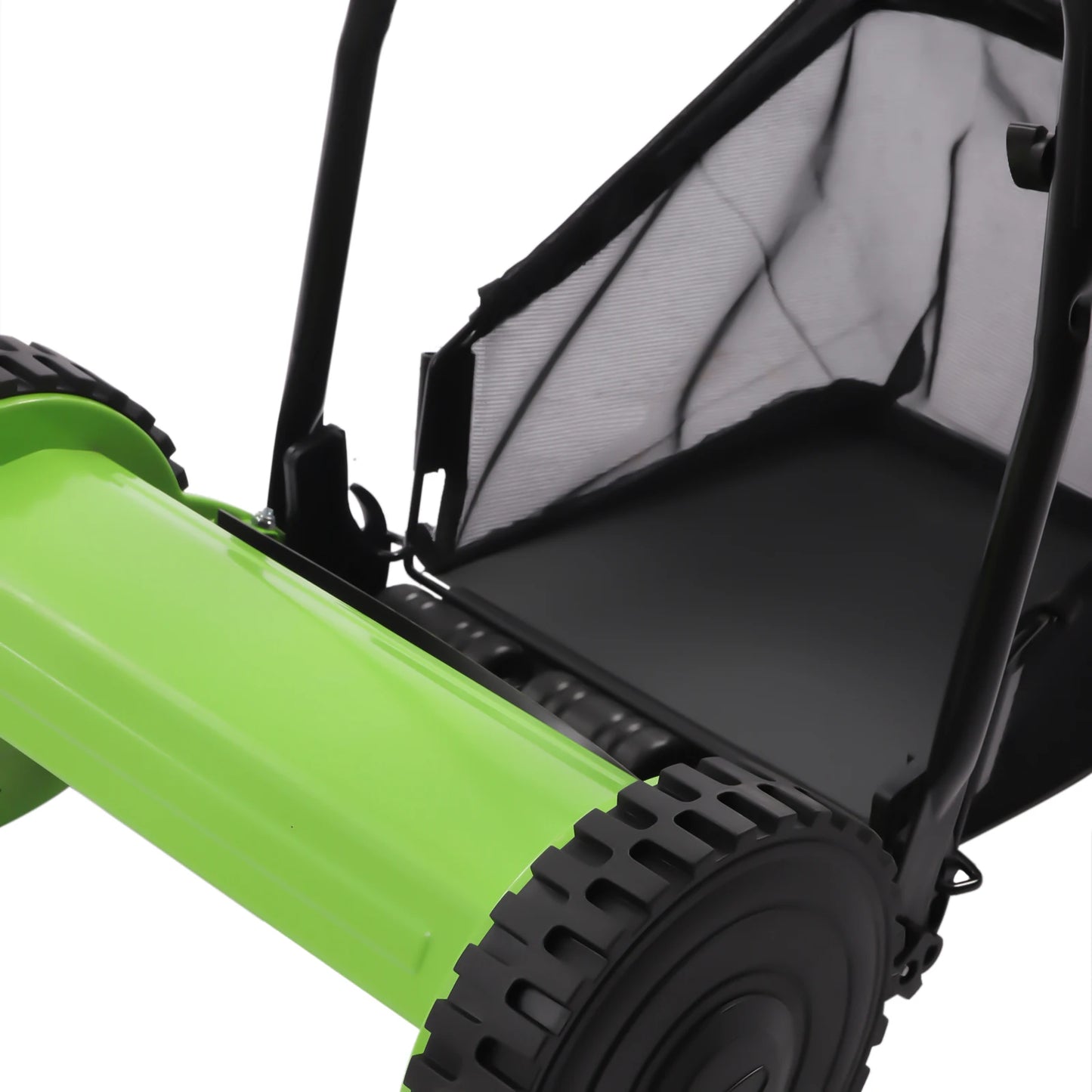 Bymaocar Manual Push Reel Lawn Mower With Collection Bag