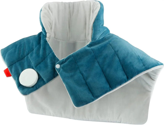 Weighted Electric Heating Pad With Nine Heat Settings And Timers