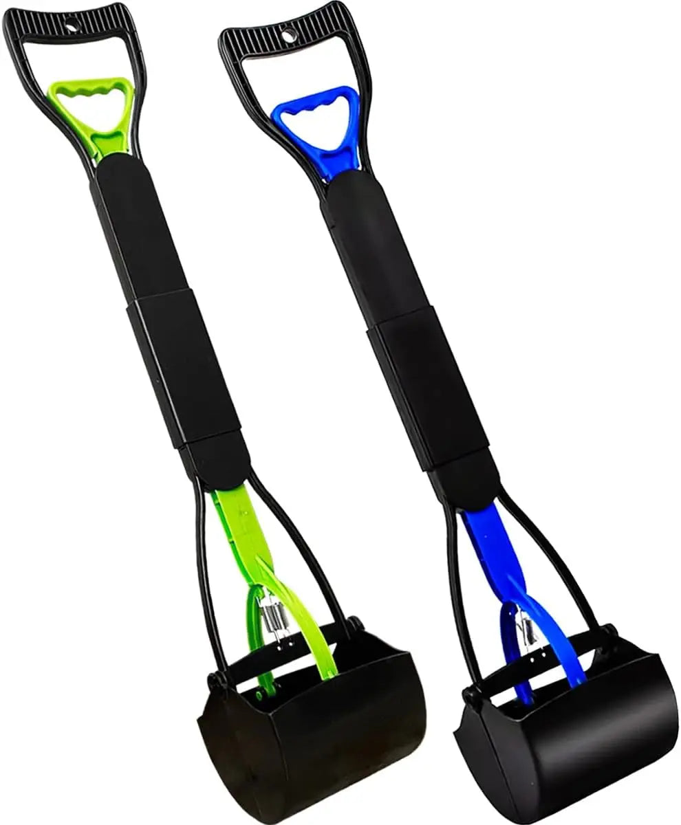 Dog Pooper Scooper With Teeth For Easy Grass And Gravel Pickup