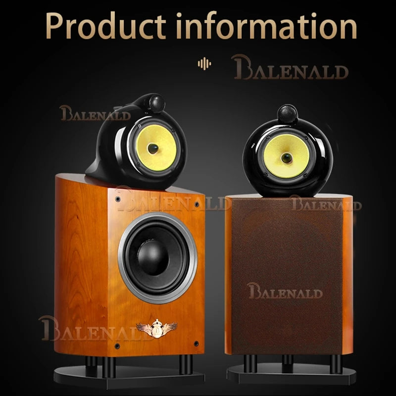 Balenald Nautilus Three-Way Bookshelf Speaker High Fidelity