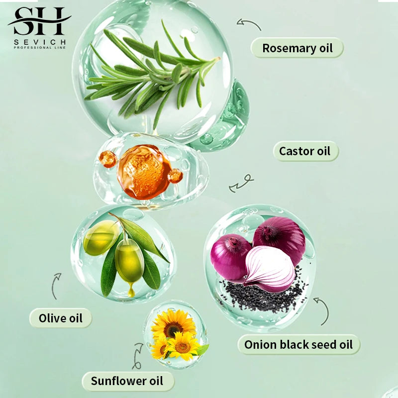 Sevich Ayurvedic Hair Growth Oil For Strong Roots And Growth