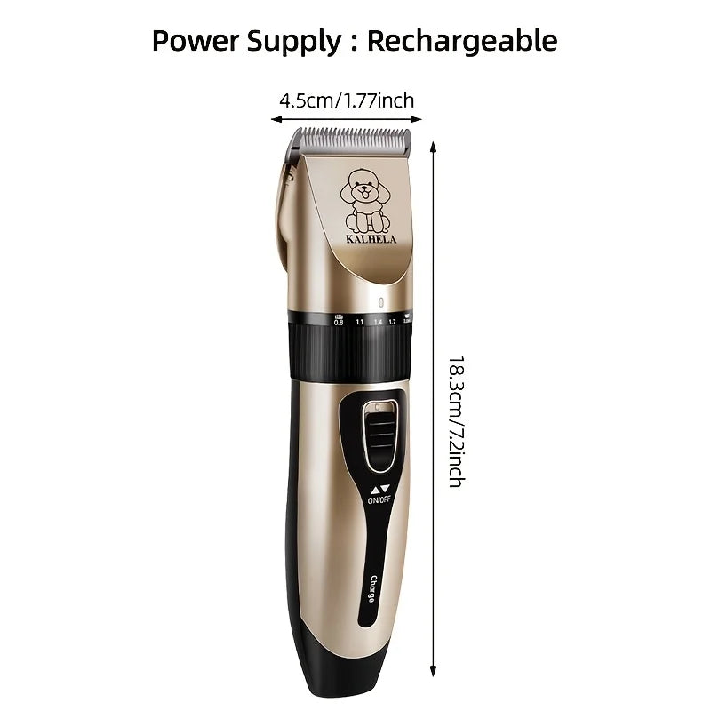 Rechargeable Low Noise Cordless Pet Trimmer For Dogs And Cats