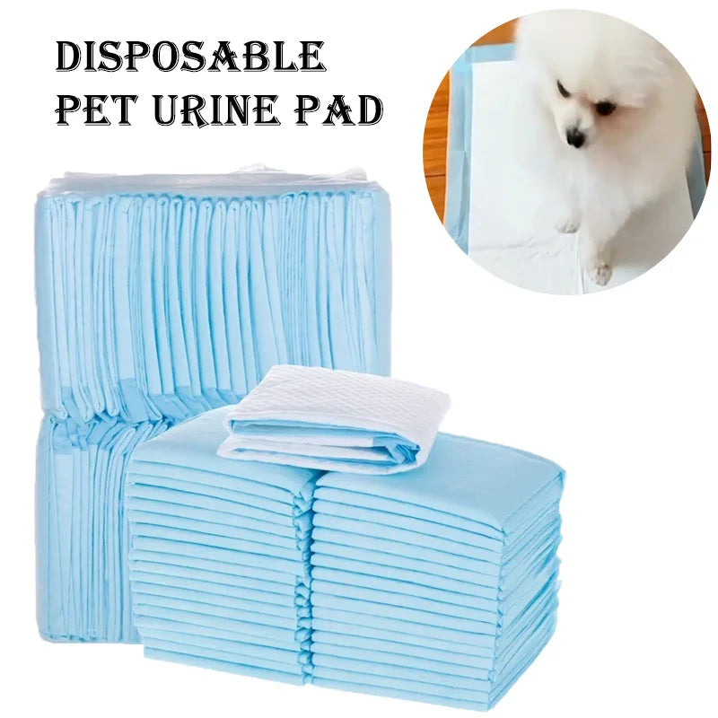 Pet Disposable Training Pads Absorbent Odor Control Quick Dry