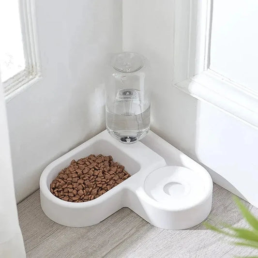 Automatic Drinking Pet Bowl Moisture Proof Cat And Dog Dual Use